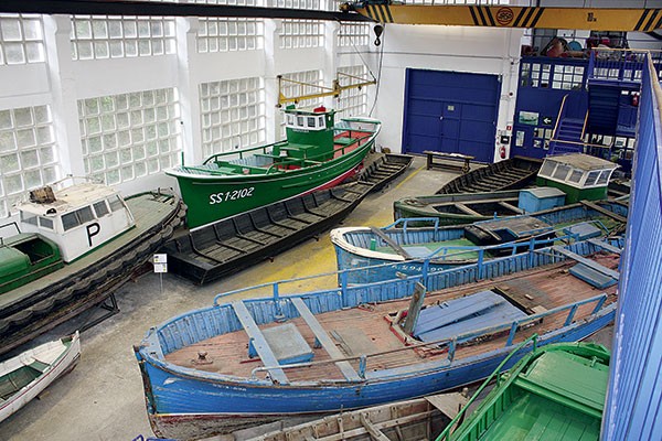Traînière de pêche, pays basque, Albaola