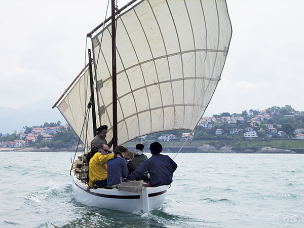 Traînière de pêche, pays basque, Albaola