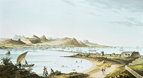 Peinture de Port Louis