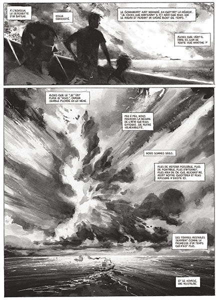 BD maritime, Le Page dessinateur, Marion Dufresne, BD Astrolabe