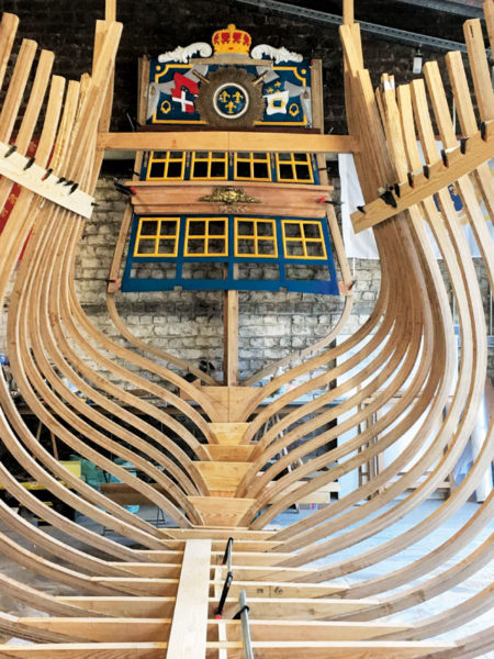 Flottille de Versailles, Atelier marin Bruxelles, chantier naval Bruxelles