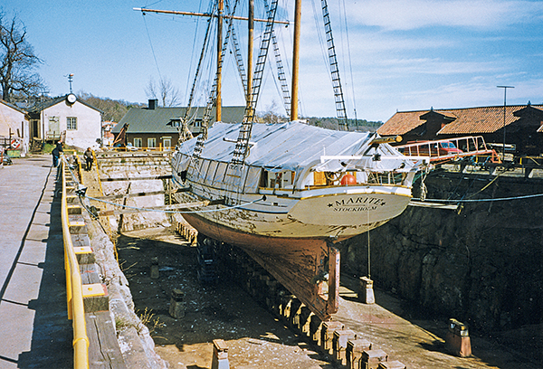 Marité à sec avant travaux