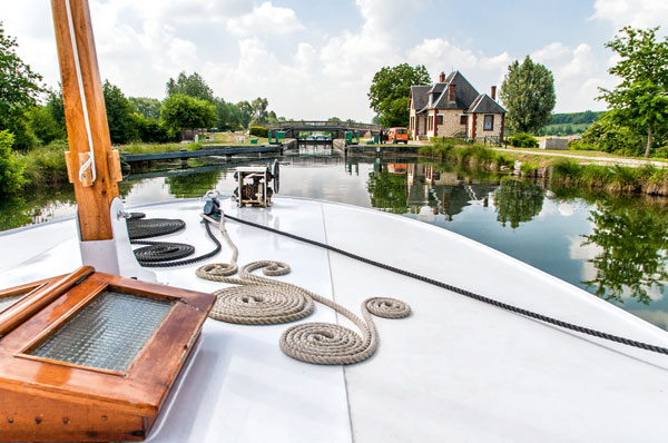 Navigation Somme, navigation sur canal, Nauporos Somme
