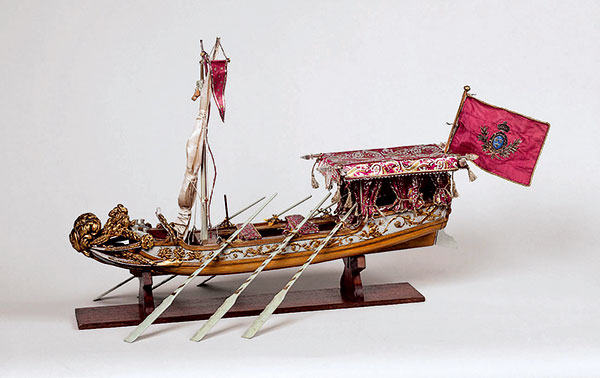 maquette bateau venitien