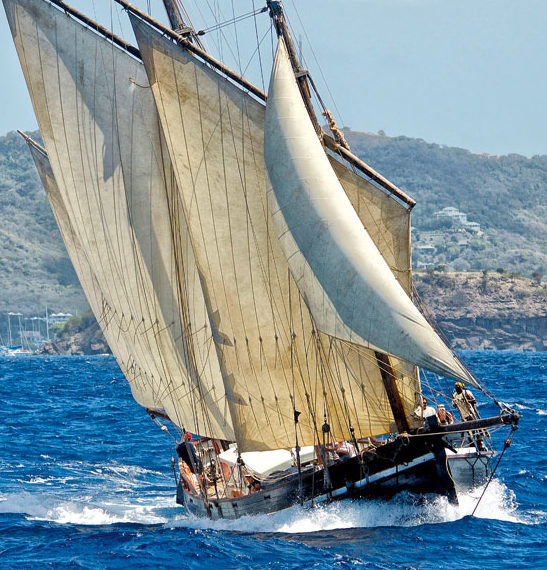 Grayhound Lugger, transport à la voile, Voilier traditionnel Douarnenez