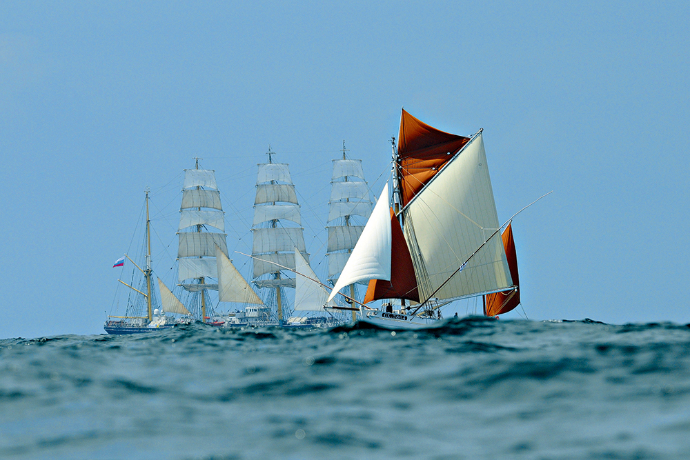 Voiles au vent d’Iroise