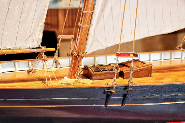 Modélisme bateau, Maquette de bateau, André Aversa Sète, chantier Aversa, Musée de la mer Sète