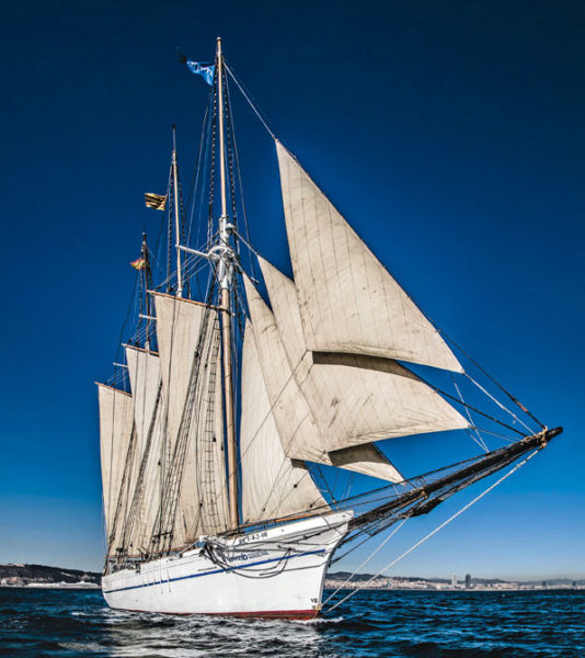Musée maritime Barcelone, Pailebot Santa Eulalia, Navigation Méditerranée, bateau catalan