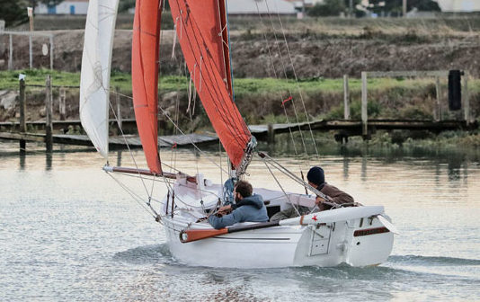 Bateau Noirmoutier, Canot de Noirmoutier, Antoine Bugeon dessinateur