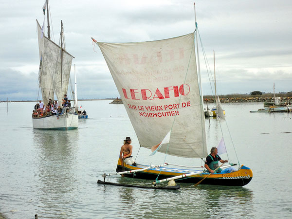 Bateau Noirmoutier, Canot de Noirmoutier, Antoine Bugeon dessinateur