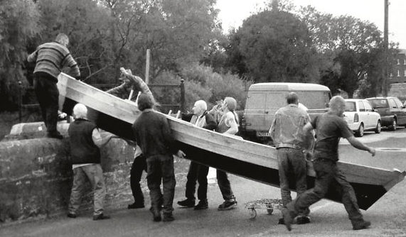 Gandelows Limerick, Gandelows Shannon, bateaux irlandais, Irish boat