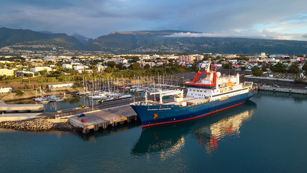 Marion Dufresne Port Réunion