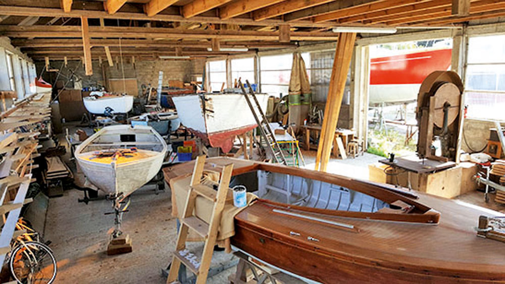 Chantier sur le port de Camaret-sur-Mer