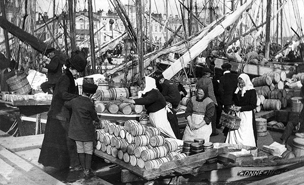 Marché d'Helsinki.