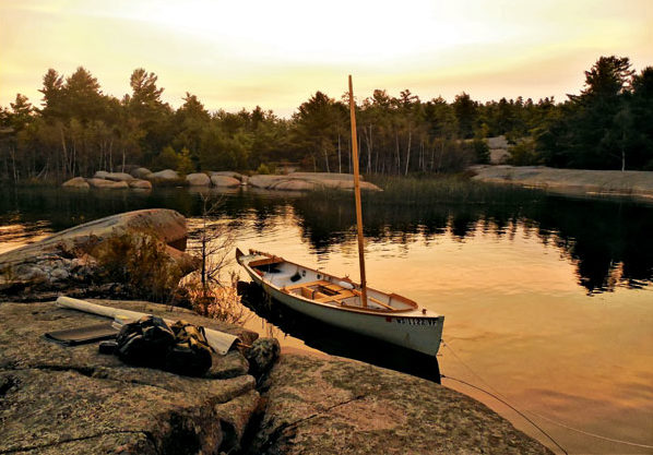 Tom Pamperin boat, Lake Huron sailing, Great lakes sailing