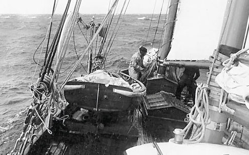 yacht Bolloré, yacht Lelanta, Lelanta sailing