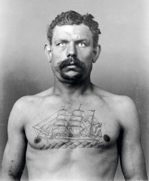 Marins tatoués, tatouage marin, tatouage ancre