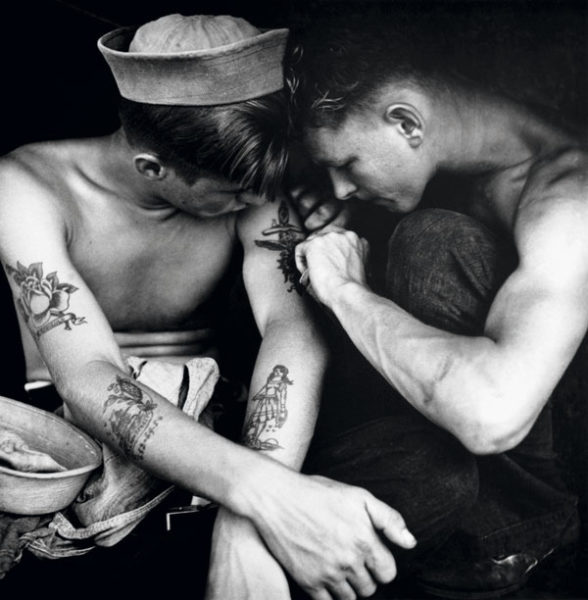 Marins tatoués, tatouage marin, tatouage ancre