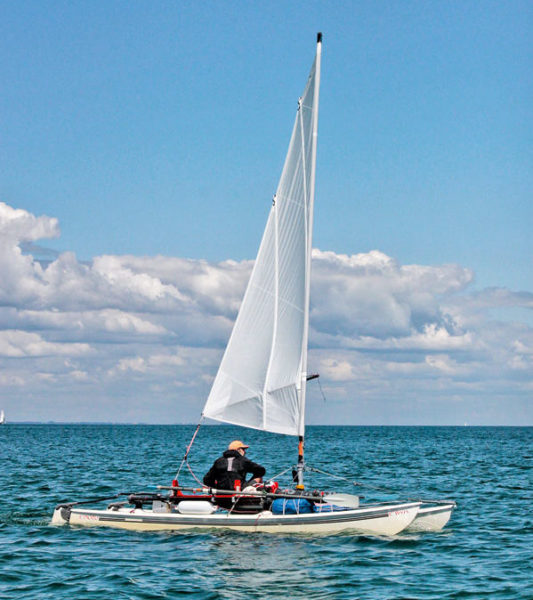 Randonnée en bateau, Navigation îles Morbihan, Voile-aviron Bretagne