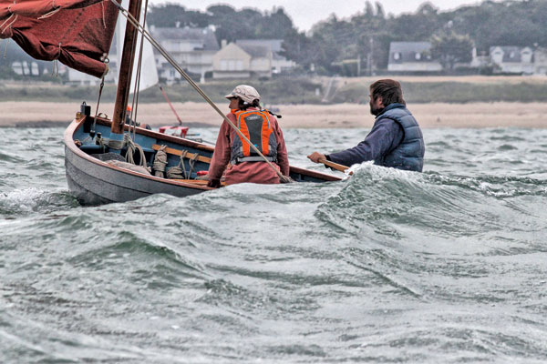 Randonnée en bateau, Navigation îles Morbihan, Voile-aviron Bretagne