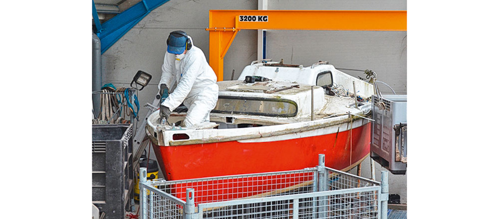 Aide à la déconstruction des bateaux