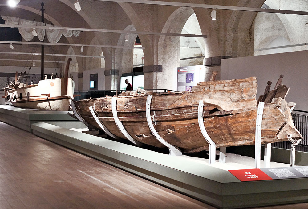 Le Museo delle navi antiche à Pise