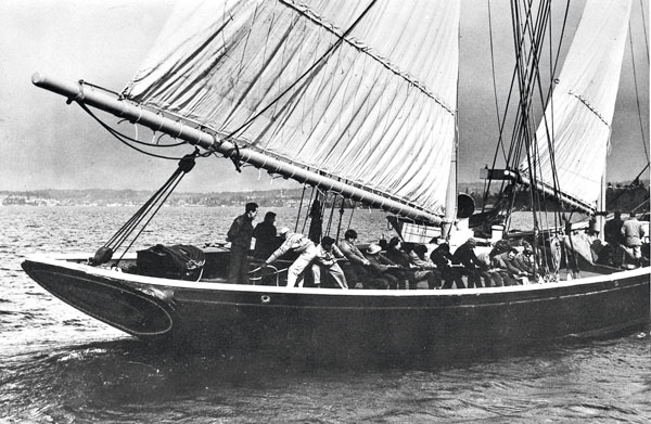 acteur Sterling Hayden, Sterling Hayden Wanderer, Sterling Hayden voyage