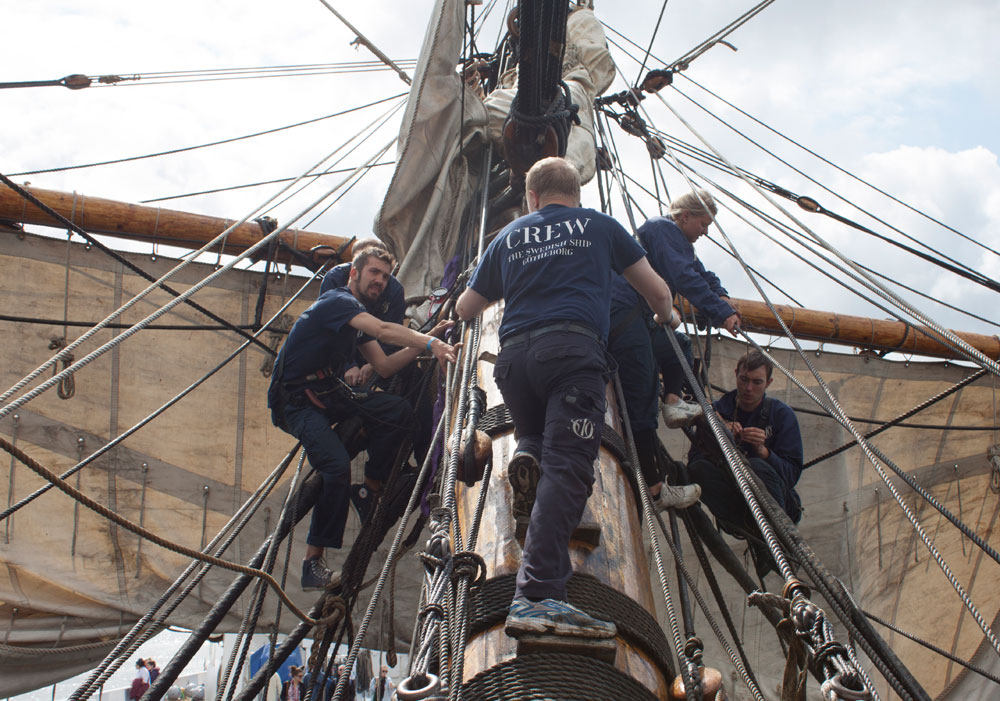 Le « Götheborg III » reprend la mer