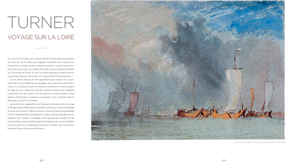 Turner – Voyage sur la Loire