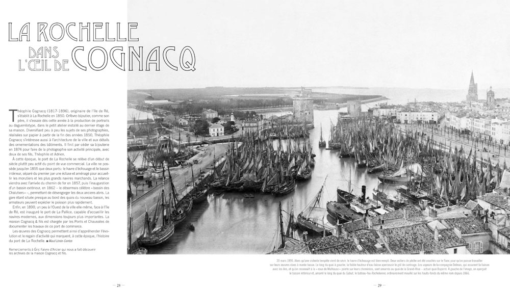 La Rochelle dans l’œil de Cognacq