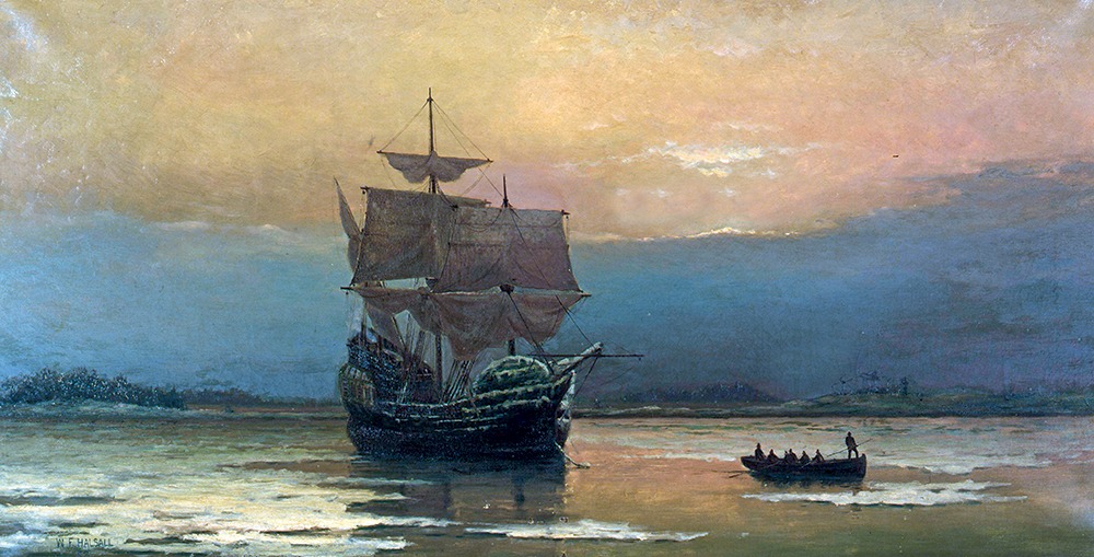 La traversée du Mayflower