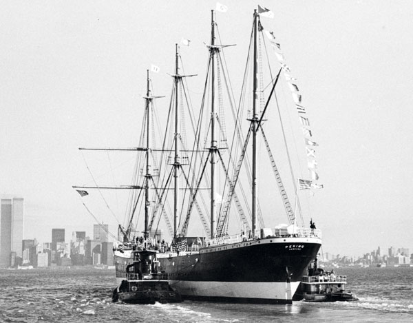  le Peking exposé au South Street Seaport Museum.