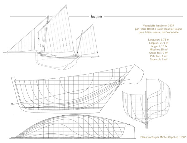 Jacques, vaquelotte lancée en 1937. 