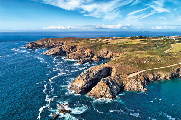 La pointe du Van, au bout du cap Sizun, dans le Finistère. 