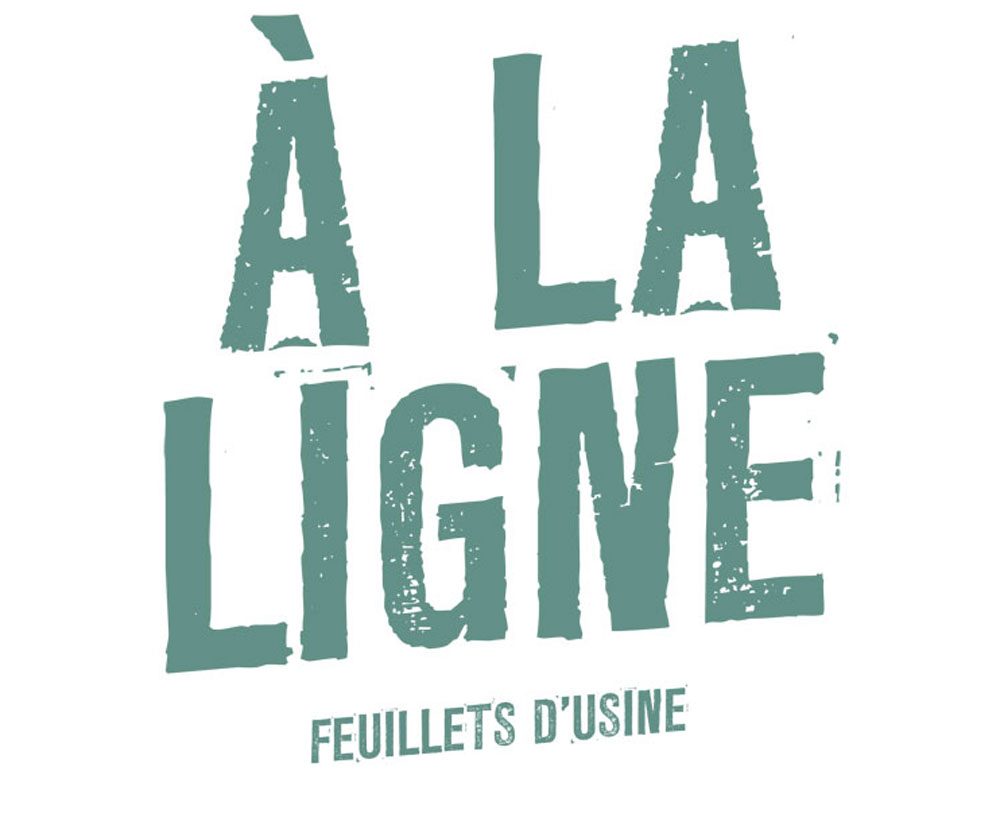 « À la ligne »