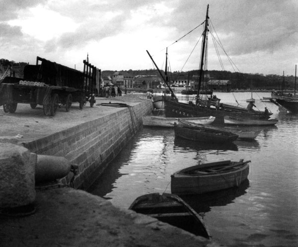 Les quais de Concarneau. 