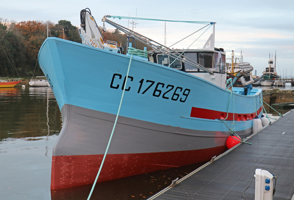 Le bolincheur « En Avant » mis à l’eau à Douarnenez