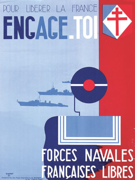 Affiche dessinée par René Louvat