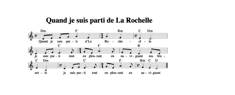 Guide les chants de marin