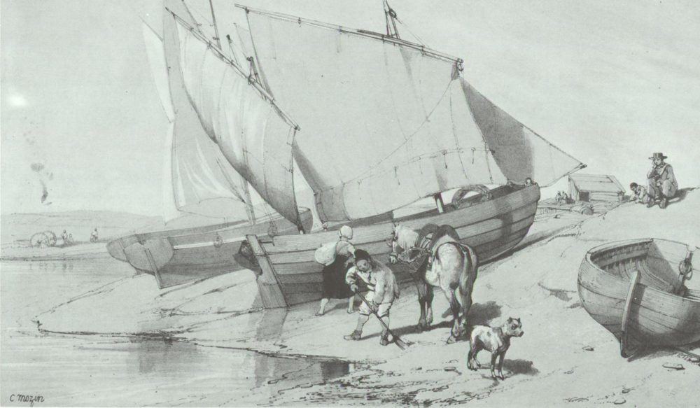 Charles Mozin (1806-1862) peintre méconnu du peuple de la mer