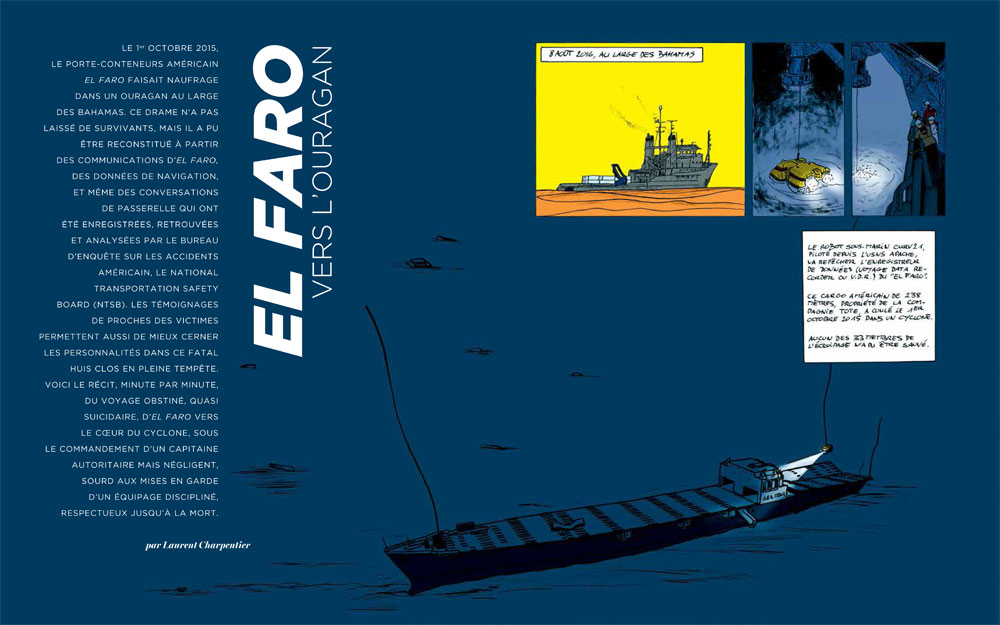 El Faro, vers l’ouragan