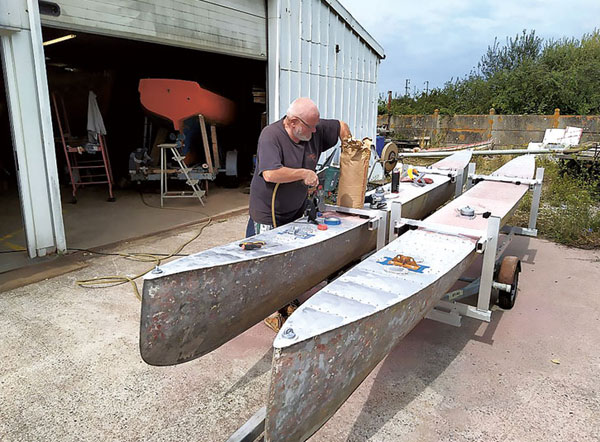 En 2019, la famille Castex a fait don d’Alucat et de Simex, également construit par Jean Castex, à l’association des Vieux gréements de Saint-Nazaire.