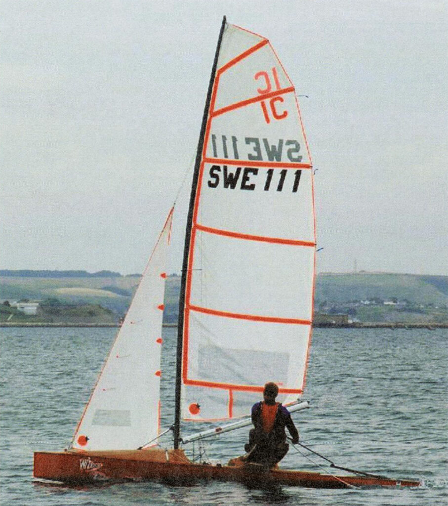 Le canoë à voiles