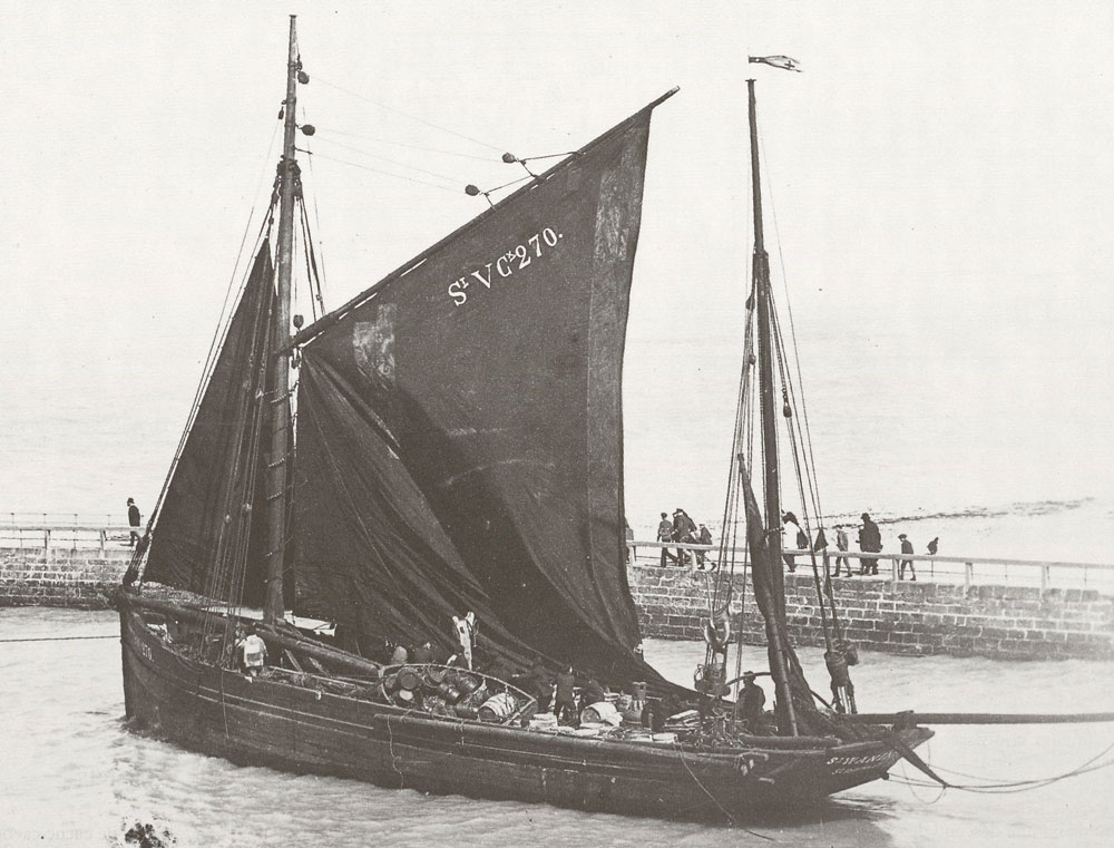 Les harenguiers de Fécamp : la pêche, au temps de la voile