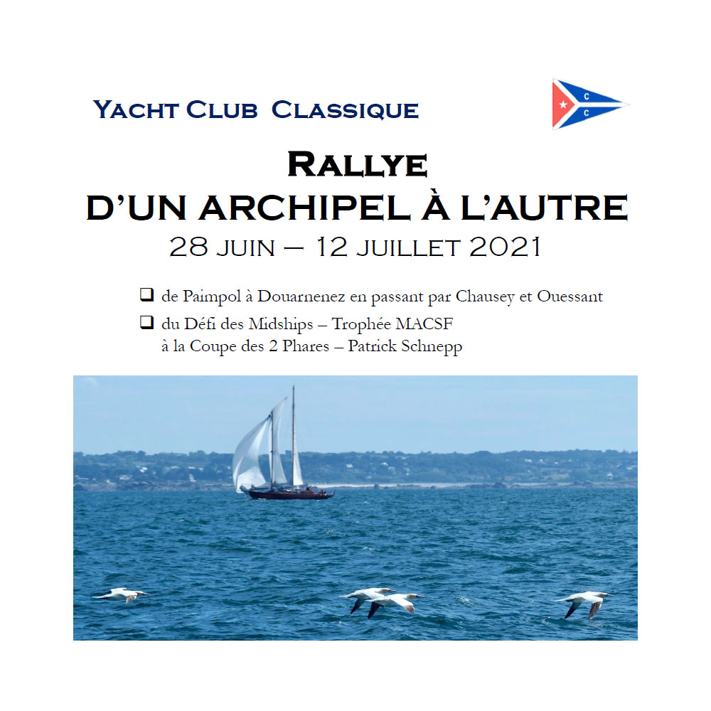Rallye d’un archipel à l’autre, du 28 juin au 12 juillet 2021