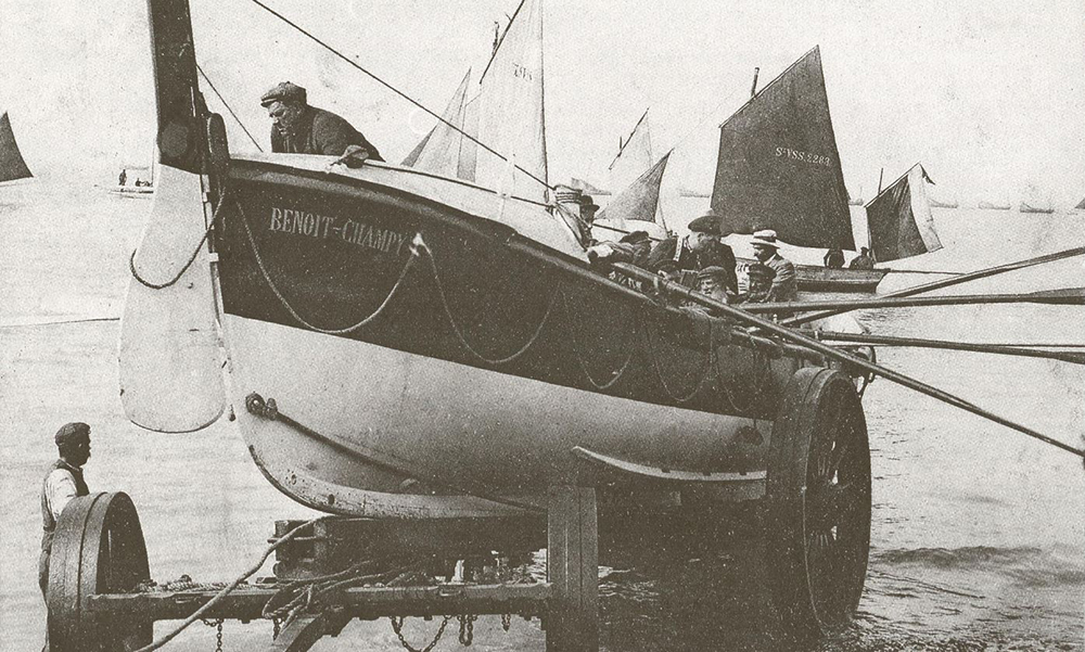 Sauvetage exemplaire d’un canot de sauvetage : Le Benoît Champy à Cayeux