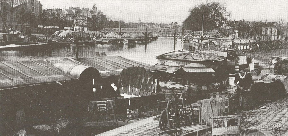 Les bateaux-lavoirs : à Nantes, l’Erdre lave plus blanc