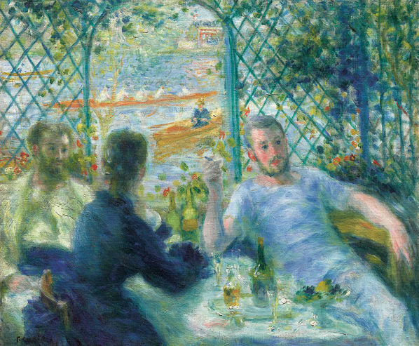 Le déjeuner des rameurs, de Pierre-Auguste Renoir, 1879. 