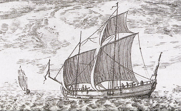 Le bugalet de la rade de Brest : un petit vaisseau devenue barage