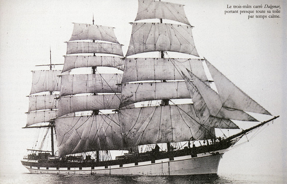 Grands voiliers dans la tempête : le Dalgonar sauvé par le Loire en 1913